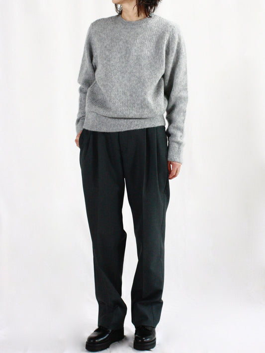 HYKE / C/S SWEATER / TOPGRAY / 11380