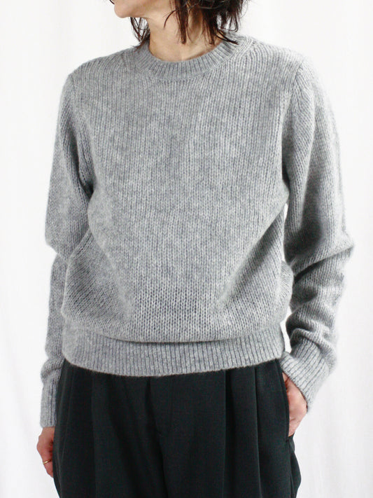 HYKE / C/S SWEATER / TOPGRAY / 11380