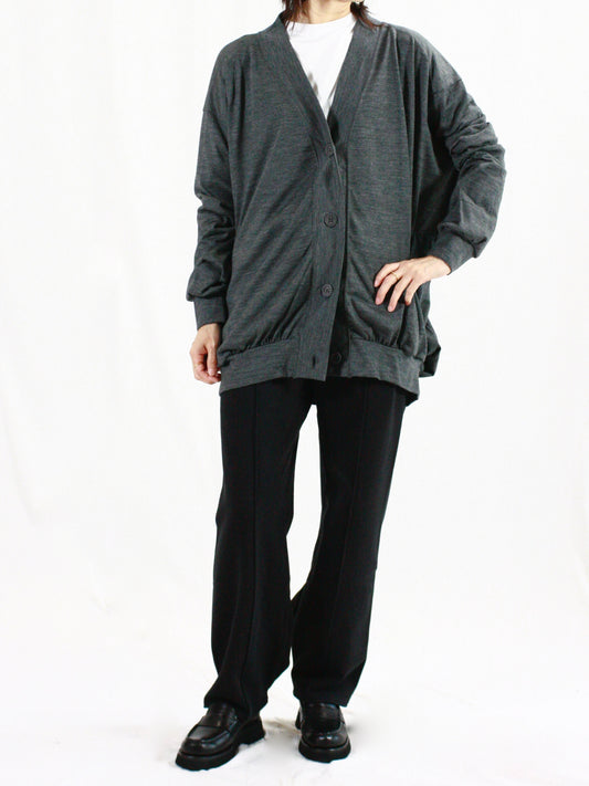 COGTHEBIGSMOKE / JORDAN CARDIGAN / CHARCOAL / 11201-110-1010-1