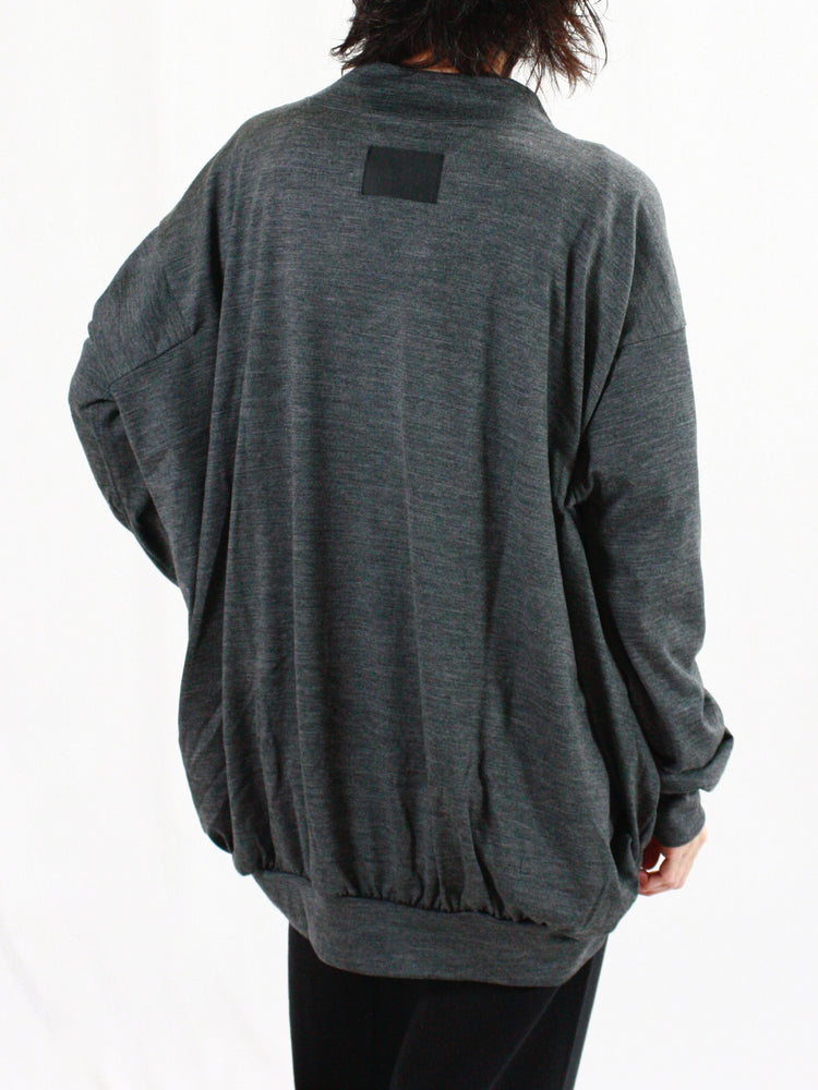 COGTHEBIGSMOKE / JORDAN CARDIGAN / CHARCOAL / 11201-110-1010-1