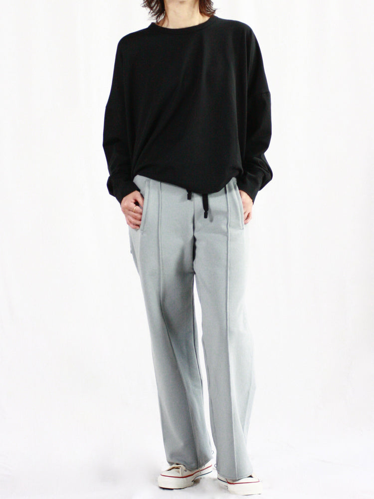 COGTHEBIGSMOKE / GALAXY SEMI-WIDE TROUSERS  / STONE / 11601-181-726-1