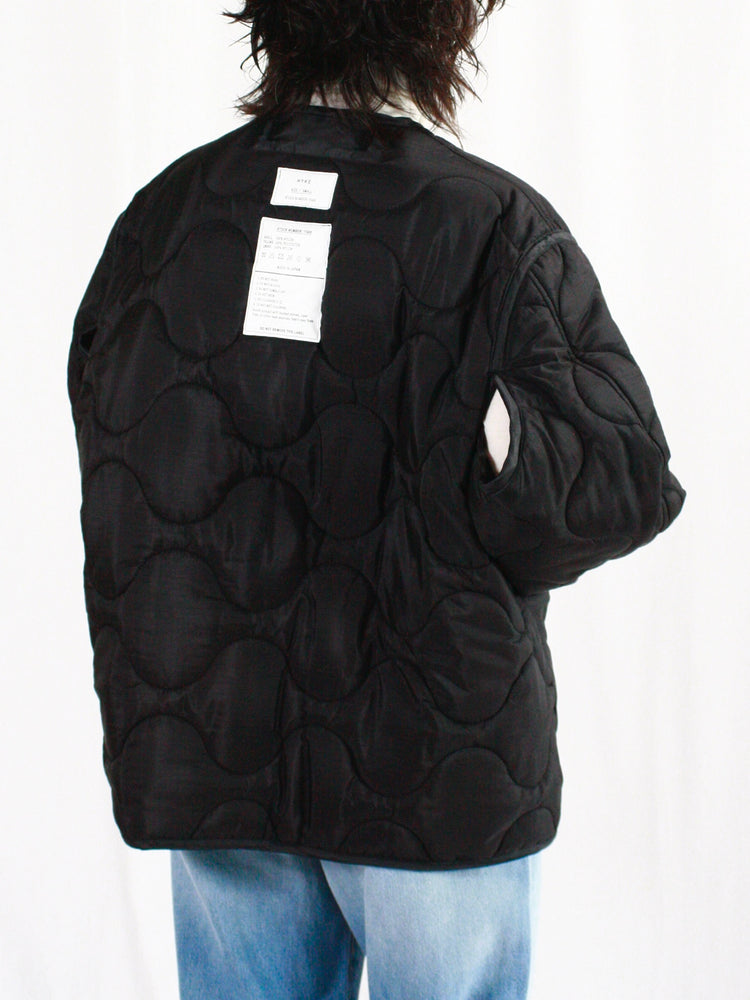 HYKE / QUILTED LINER JACKET / BLACK / 17486