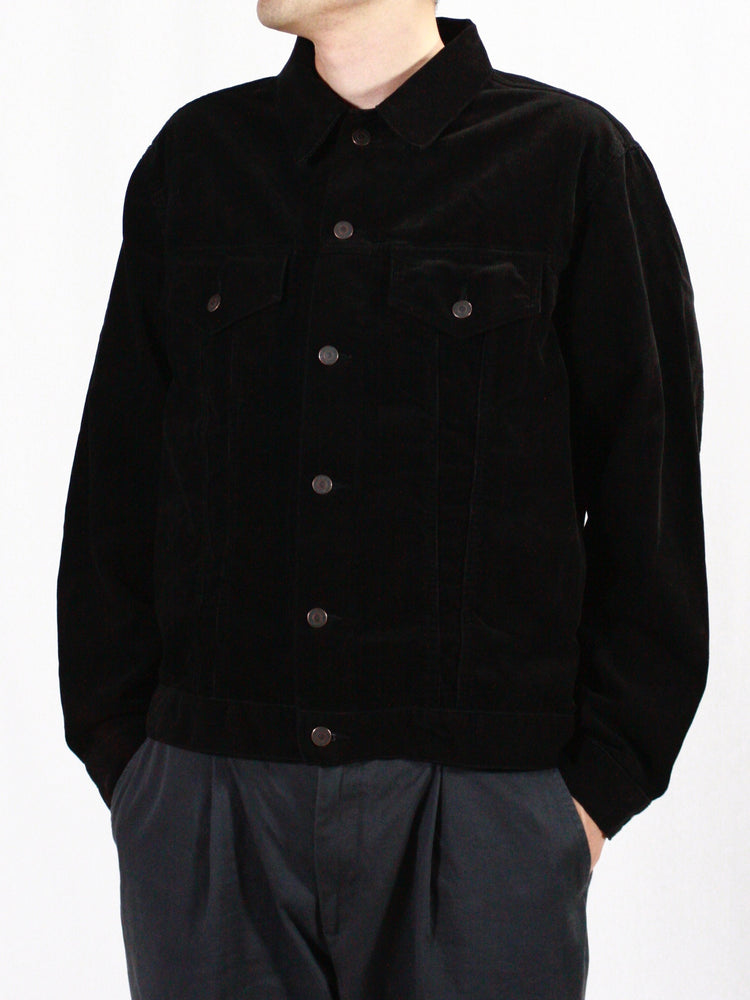 MASSES / COURDUROY JKT T-L / BLACK