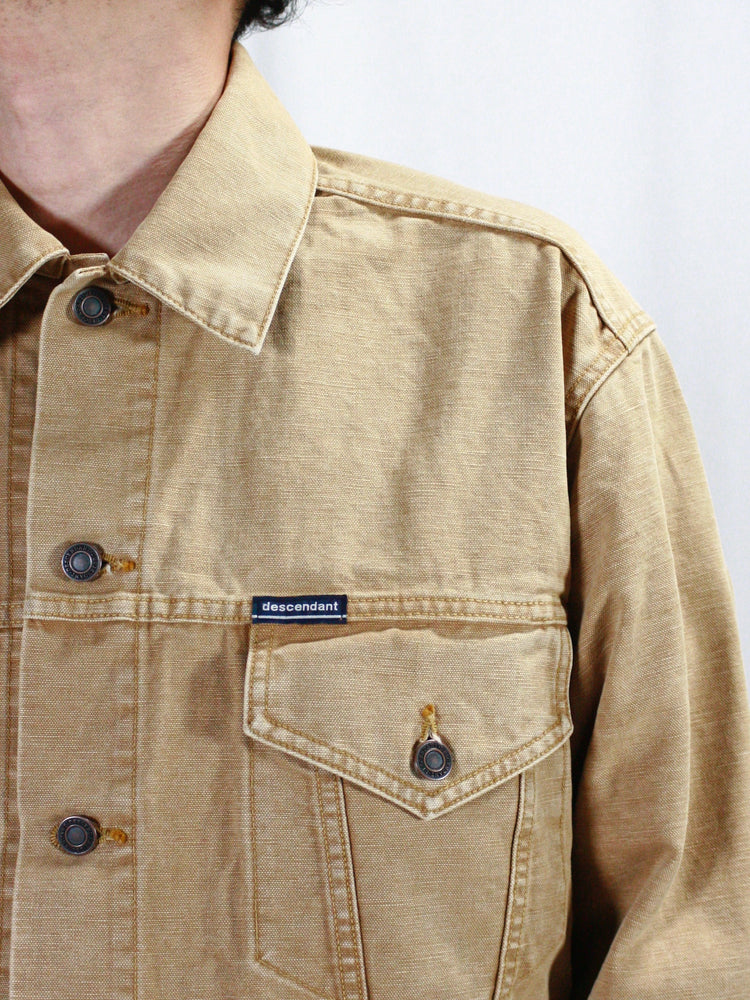 DESCENDANT / DALLAS DUCK JACKET / BEIGE / 242WVDS-JKM04