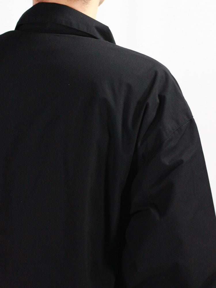 DESCENDANT / TEE WEATHER JACKET / BLACK / 242WVDS-JKM01