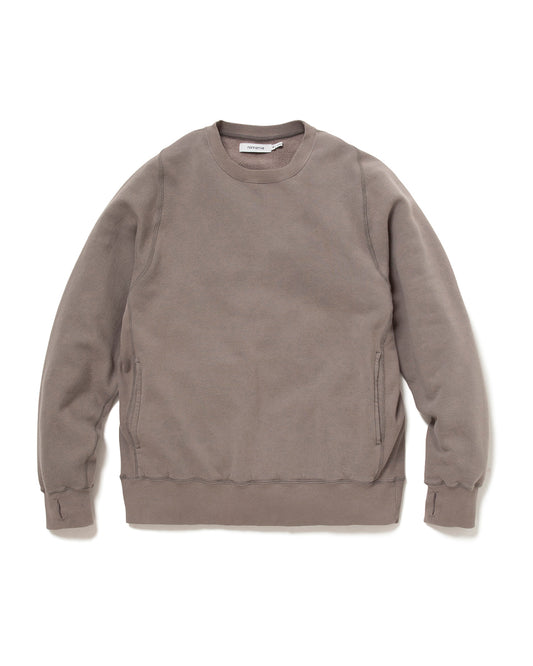 nonnative / DWELLER CREW PULLOVER COTTON SWEAT / KHAKI / NN-C4501