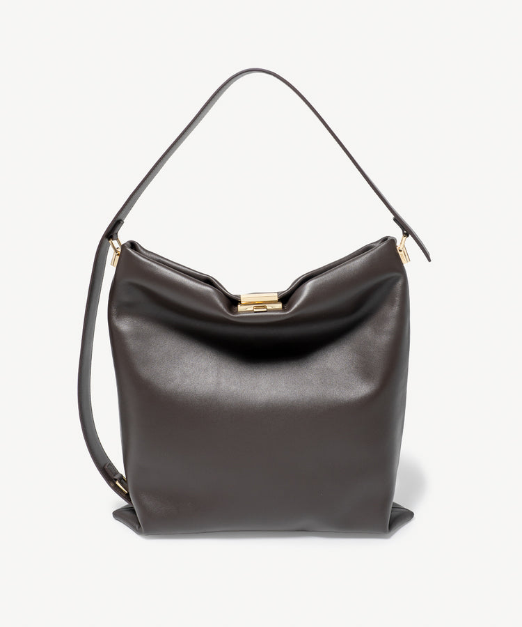 PUNTI. / GRAFT-TOTE (L ) / ESPRESSO / P-019
