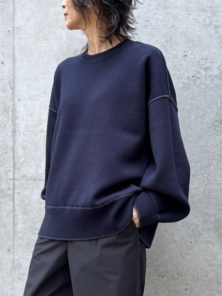 ENFÖLD / REVERSIBLE PULLOVER  / C.GRAY / 300IA270-2491