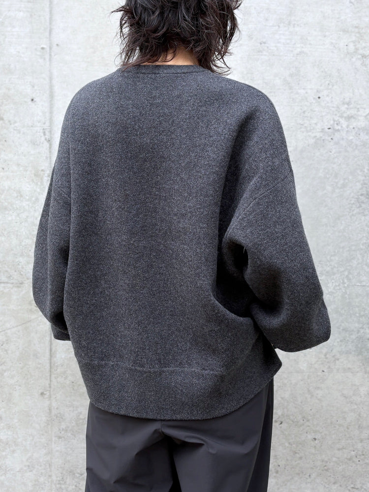 ENFÖLD / REVERSIBLE PULLOVER  / C.GRAY / 300IA270-2491