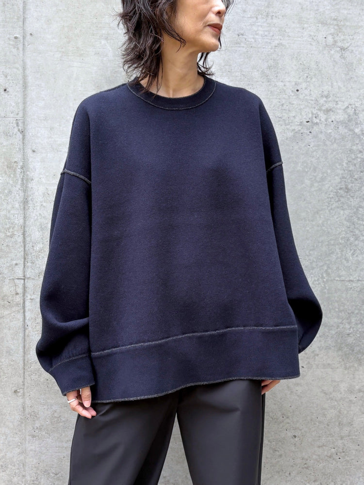 ENFÖLD / REVERSIBLE PULLOVER  / C.GRAY / 300IA270-2491