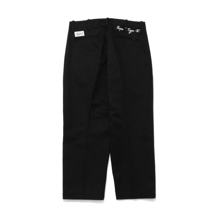 SEQUEL / CHINO PANTS(TYPE-XF) / SQ-25AW-PT-10 / BLACK