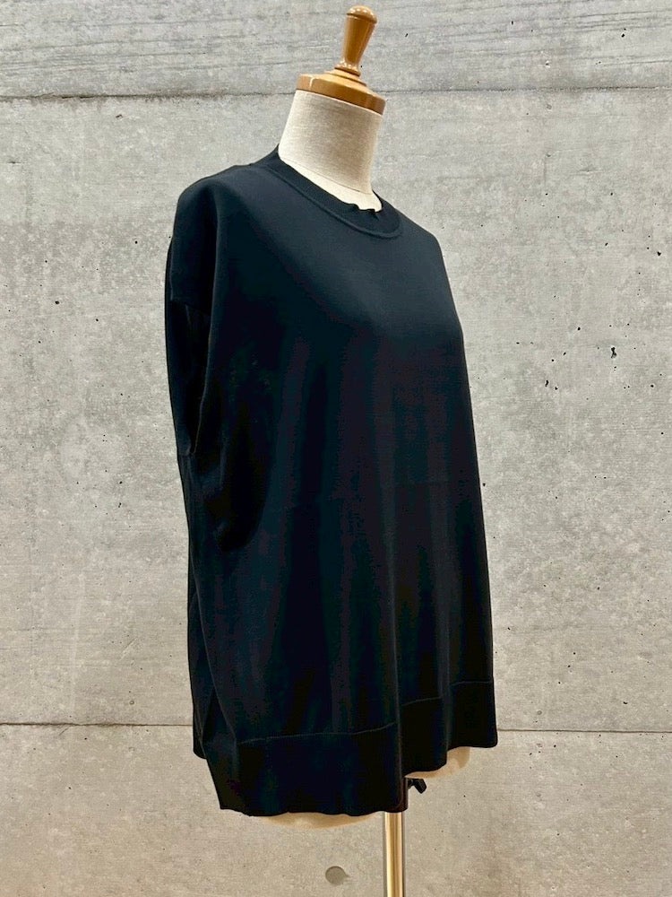 ADAWAS / SUVIN COTTON SLEEVELESS TOP / BLACK / ADWS-407-12