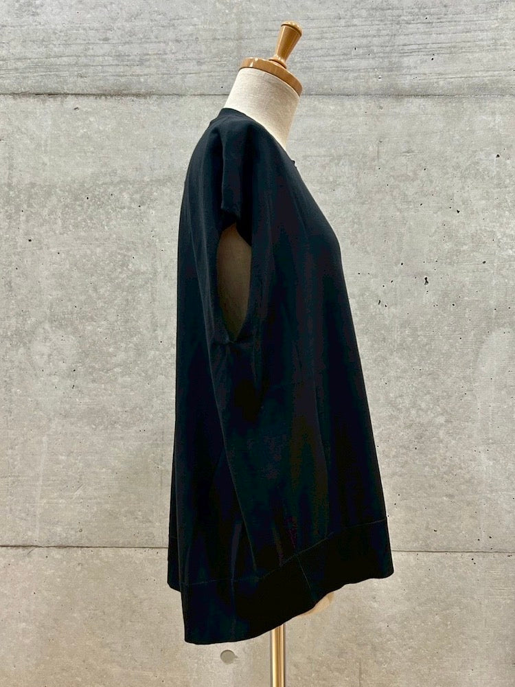 ADAWAS / SUVIN COTTON SLEEVELESS TOP / BLACK / ADWS-407-12