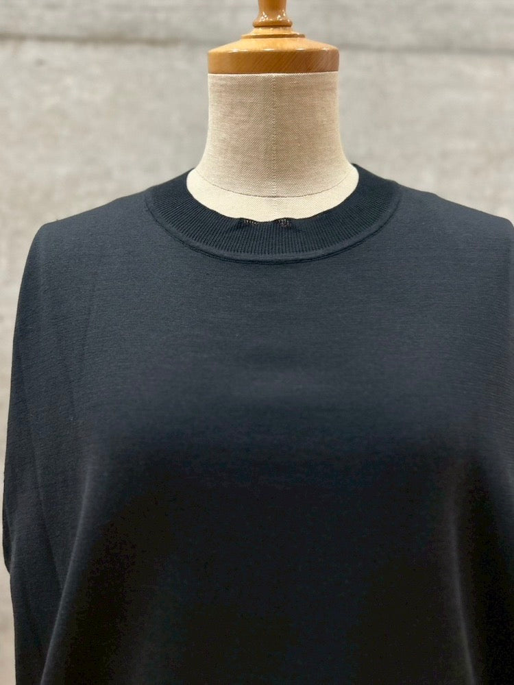 ADAWAS / SUVIN COTTON SLEEVELESS TOP / BLACK / ADWS-407-12