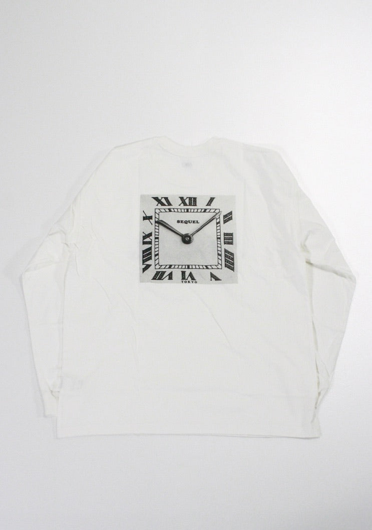 SEQUEL / LONG SLEEVE T-SHIRT / WHITE / SQ-24SS-LT-01