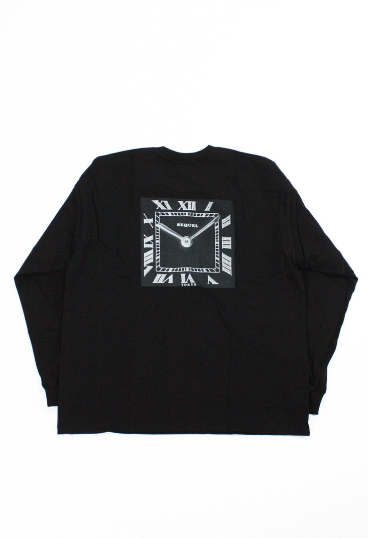 SEQUEL / LONG SLEEVE T-SHIRT / BLACK / SQ-24SS-LT-01