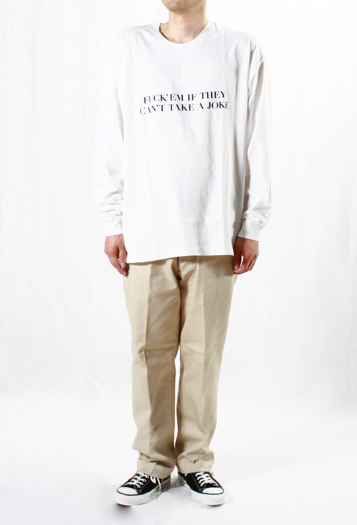 SEQUEL / LONG SLEEVE T-SHIRT / WHITE / SQ-24SS-LT-01