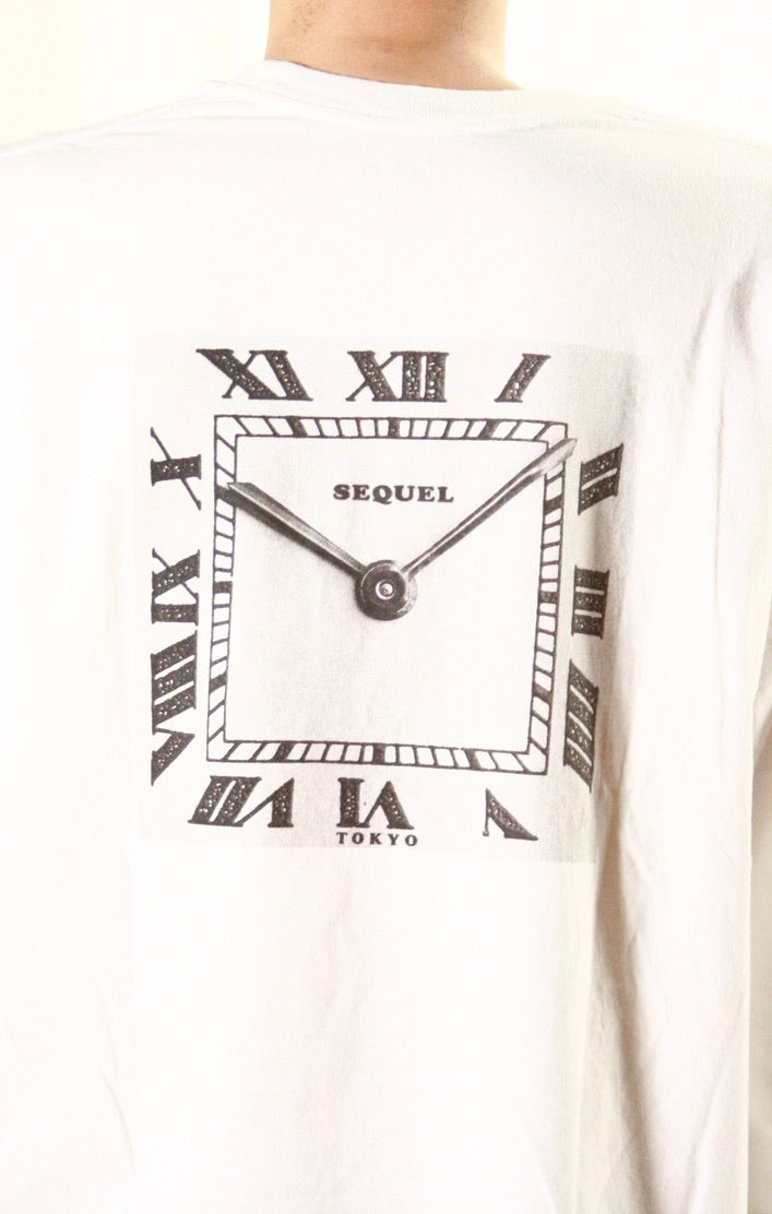 SEQUEL / LONG SLEEVE T-SHIRT / WHITE / SQ-24SS-LT-01