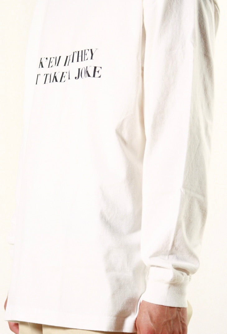 SEQUEL / LONG SLEEVE T-SHIRT / WHITE / SQ-24SS-LT-01