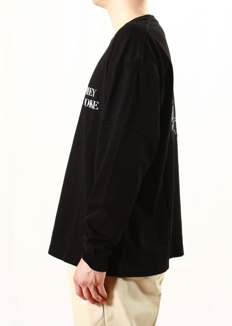 SEQUEL / LONG SLEEVE T-SHIRT / BLACK / SQ-24SS-LT-01