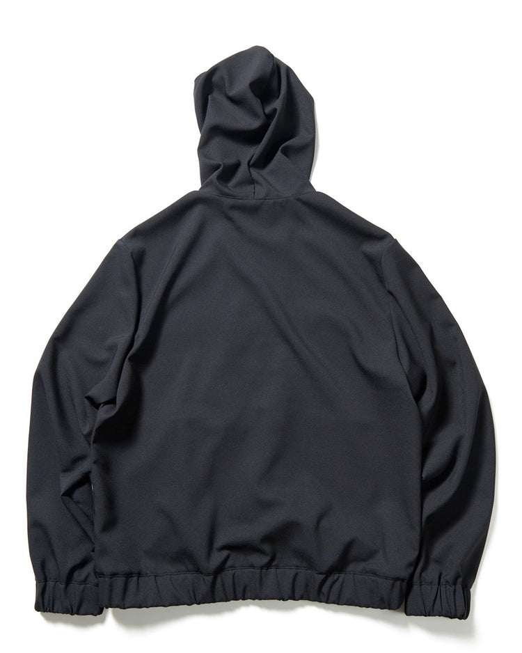 SOPHNET. / STRETCH WOVEN CLOTH ZIP HOODED JACKET / BLACK / SOPH-242028 /