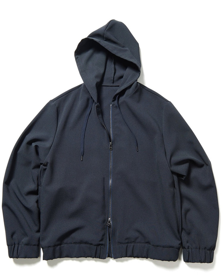 SOPHNET. / STRETCH WOVEN CLOTH ZIP HOODED JACKET / NAVY / SOPH-242028 /