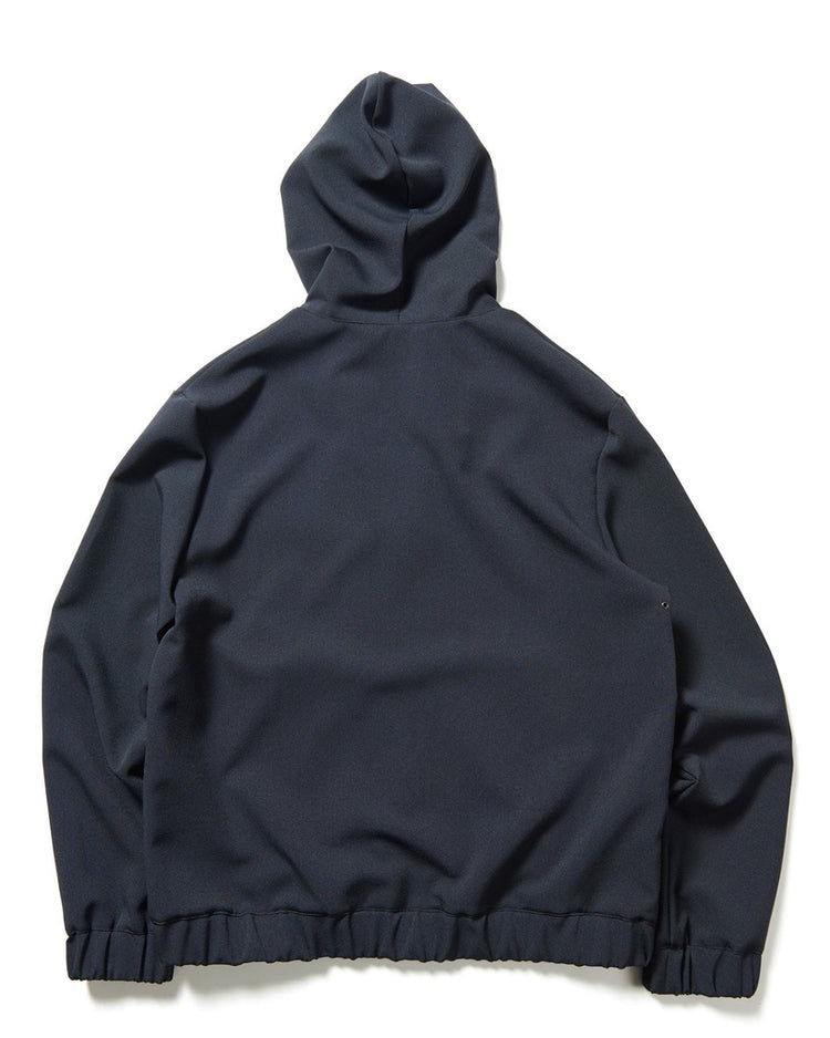 SOPHNET. / STRETCH WOVEN CLOTH ZIP HOODED JACKET / NAVY / SOPH-242028 /