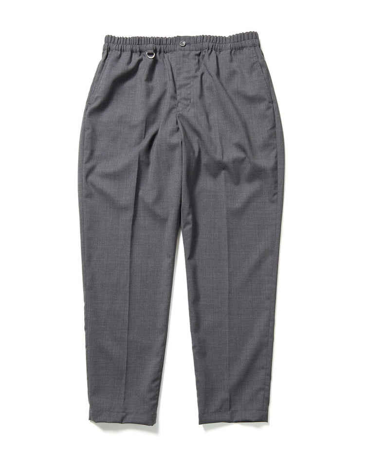 SOPHNET. / WOOL TROPICAL TAPERED EASY PANTS / CHARCOAL GRAY / SOPH-242034