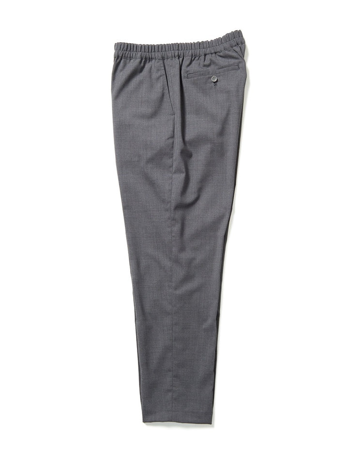 SOPHNET. / WOOL TROPICAL TAPERED EASY PANTS / CHARCOAL GRAY / SOPH-242034