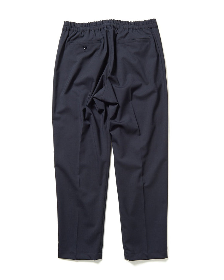 SOPHNET. / WOOL TROPICAL TAPERED EASY PANTS / NAVY / SOPH-242034