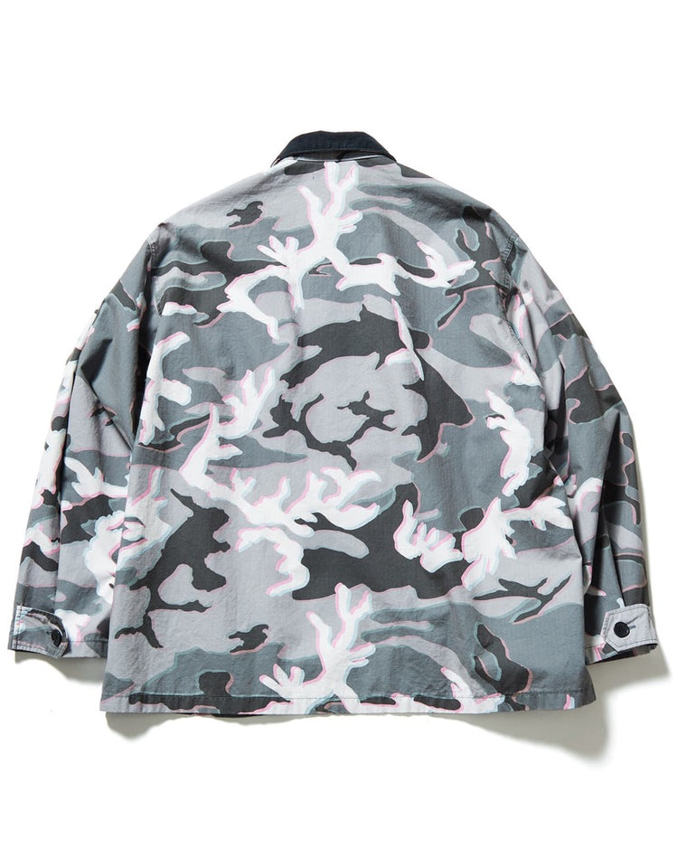 uniform experiment / MOIRE CAMOUFLAGE BLOUSON / CAMOUFLAGE / UE-242029