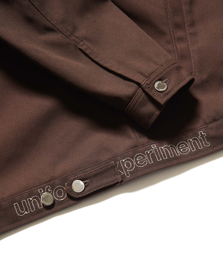 uniform experiment / DRIVING BLOUSON / BROWN / UE-242001