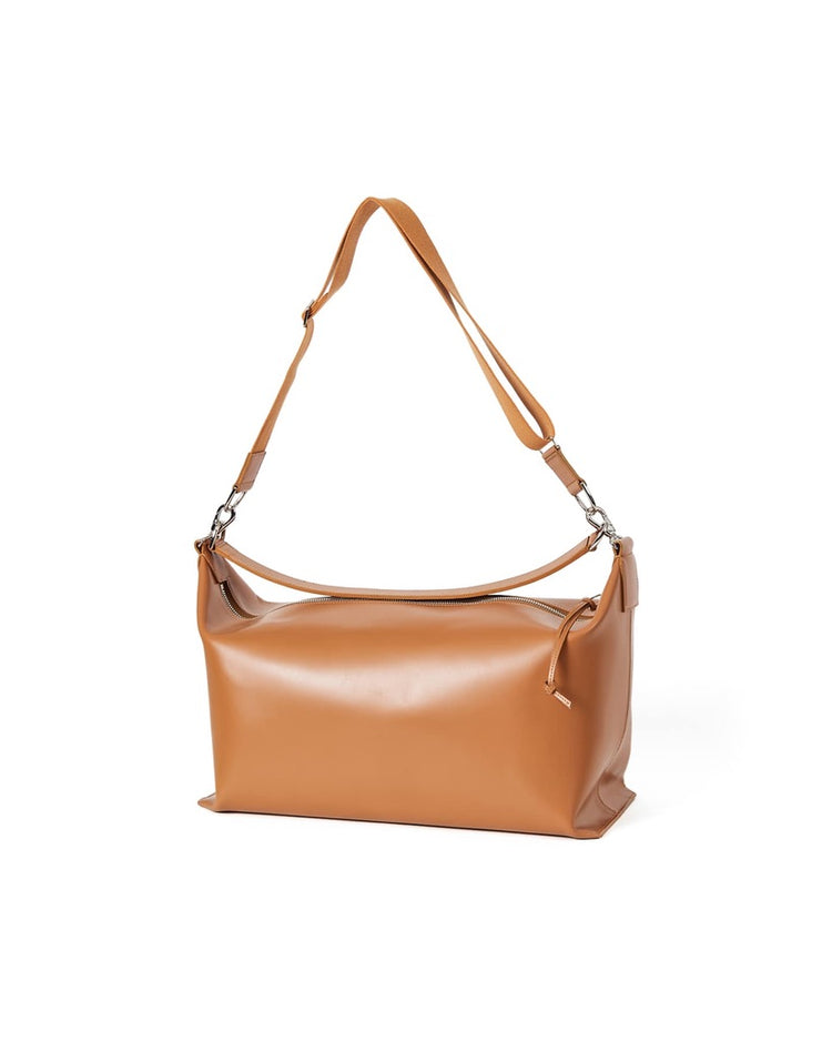 SOPHNET. / LEATHER 2WAY BAG / LIGHT BROWN / SOPH-242084 /