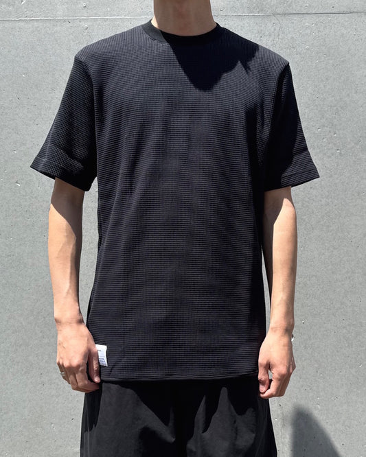 The Inoue Brothers / Waffle T-shirt / BLACK / TIB-PCML13310