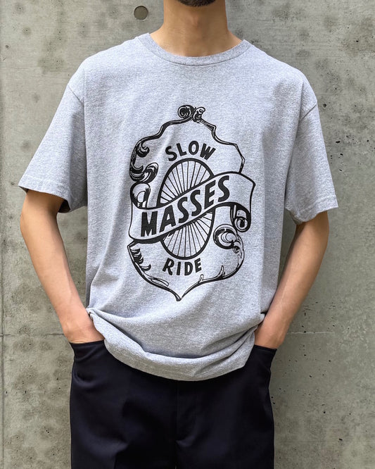 MASSES / T-SHIRT SLOW RIDE / HEATHER