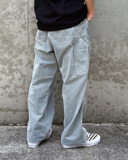 MASSES / PAINTER PANTS HICKORY / WHITE &BLUE