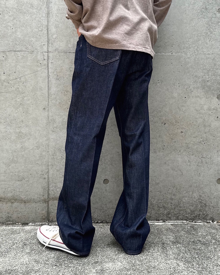 AURALEE / HARD TWIST DENIM 5P PANTS / INDIGO / A00P01DM