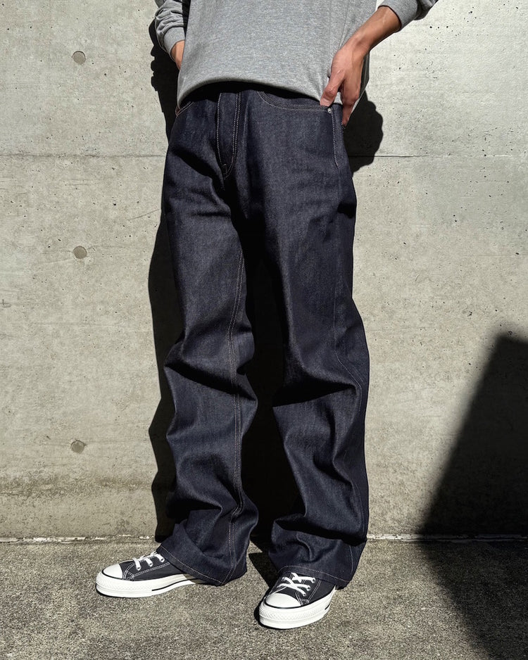 DAIRIKU / Rigid Straight Denim Pants / Indigo / 25AW RD4