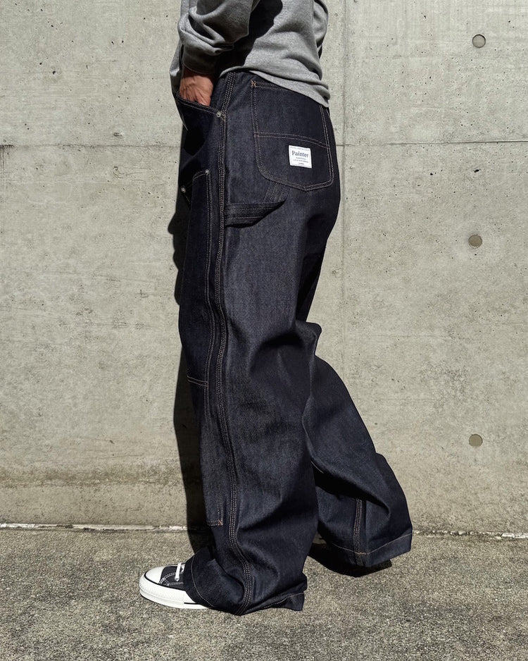 DAIRIKU / Rigid Painter Denim Wide Pants / Indigo / 25AW RD3