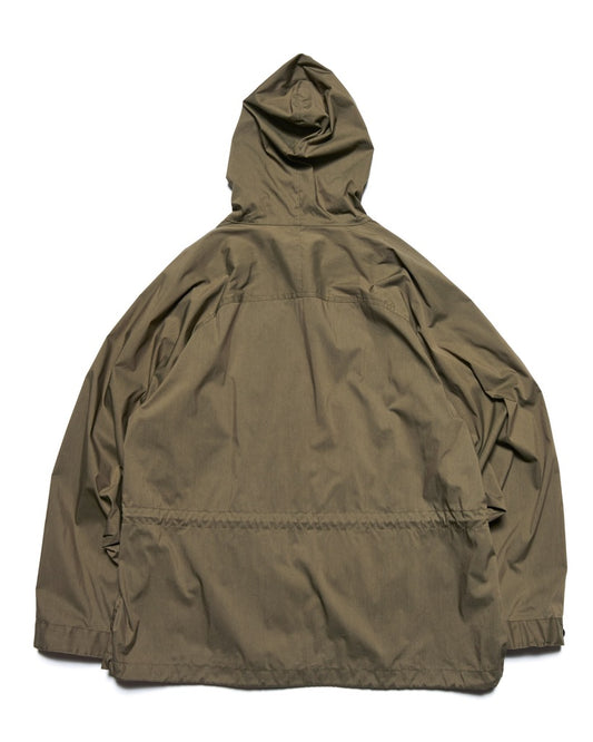 SOPHNET. / LIGHT POPLIN ZIP-UP HOODIE / KHAKI / SPNT-252061