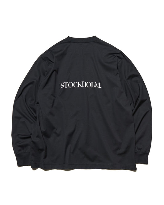 SOPHNET. / STOCKHOLM L/S TEE / BLACK / SPNT-252068