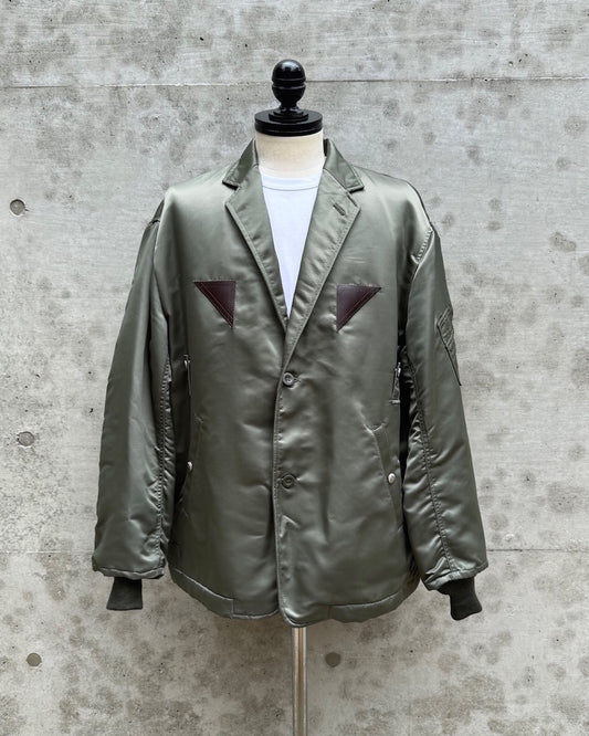 COMME des GARCONS HOMME / 綿ナイロンダブルツイル Tailor JKT / HP-J004-051-2 / KHAKI