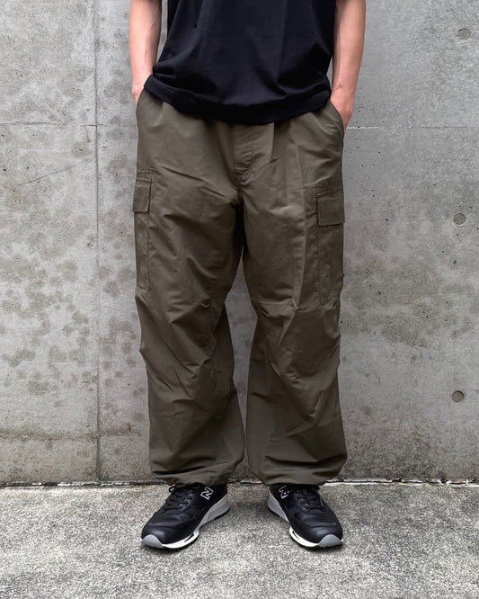 COMME des GARCONS HOMME / 綿ナイロングログラン Easy Cargo Pants / HP-P006-051-2/ KHAKI