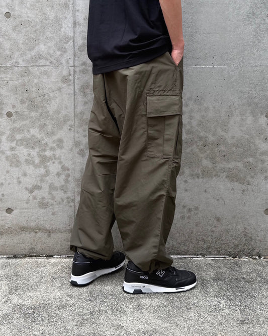 COMME des GARCONS HOMME / 綿ナイロングログラン Easy Cargo Pants / HP-P006-051-2/ KHAKI