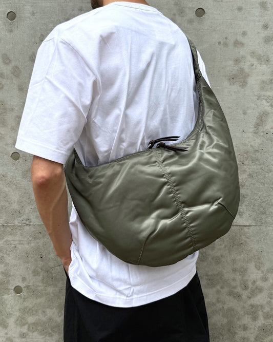 COMME des GARCONS HOMME / 綿ナイロンダブルツイル Shoulder Bag / HP-K204-051-2-1 / KHAKI