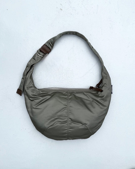 COMME des GARCONS HOMME / 綿ナイロンダブルツイル Shoulder Bag / HP-K204-051-2-1 / KHAKI
