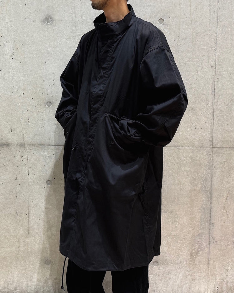 HYKE / N/C TYPE M-65 FIELD COAT / BLACK / 17461