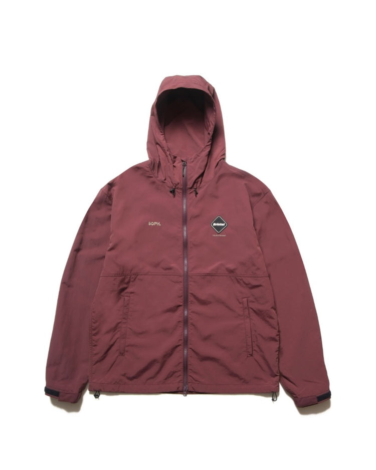 F.C.Real Bristol / NYLON HOODED BLOUSON / BURGUNDY / FCRB-252050