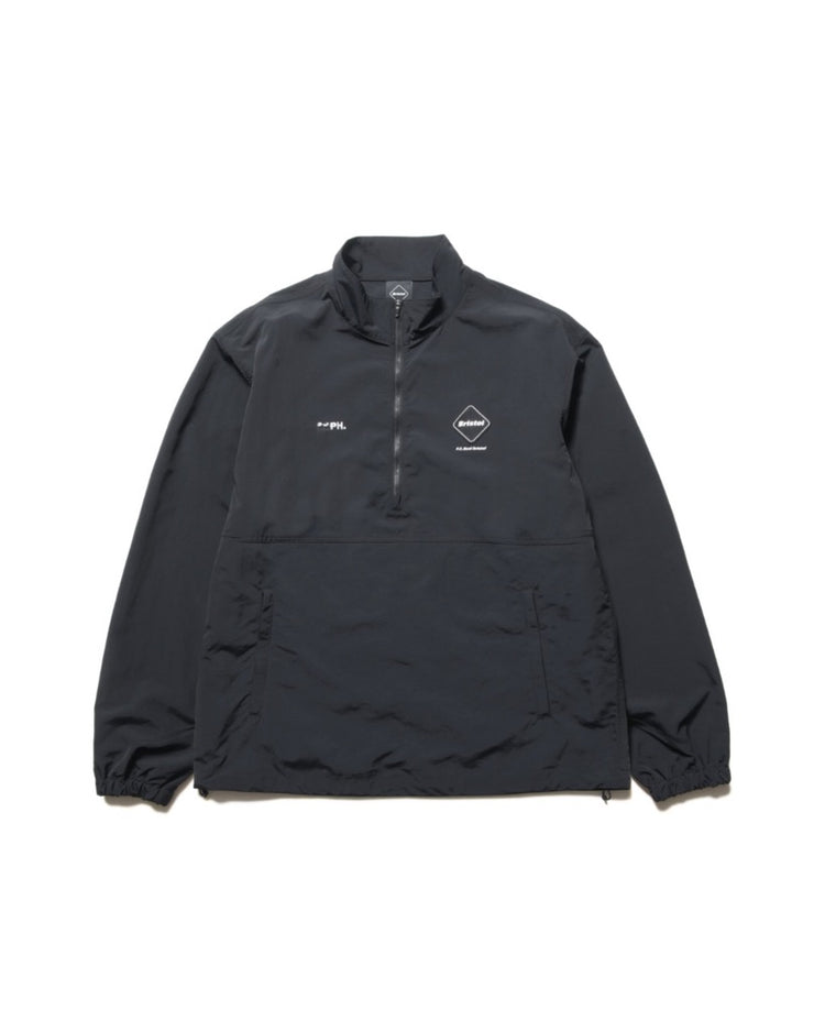 F.C.Real Bristol / NYLON QUARTER-ZIP BLOUSON / BLACK / FCRB-252051