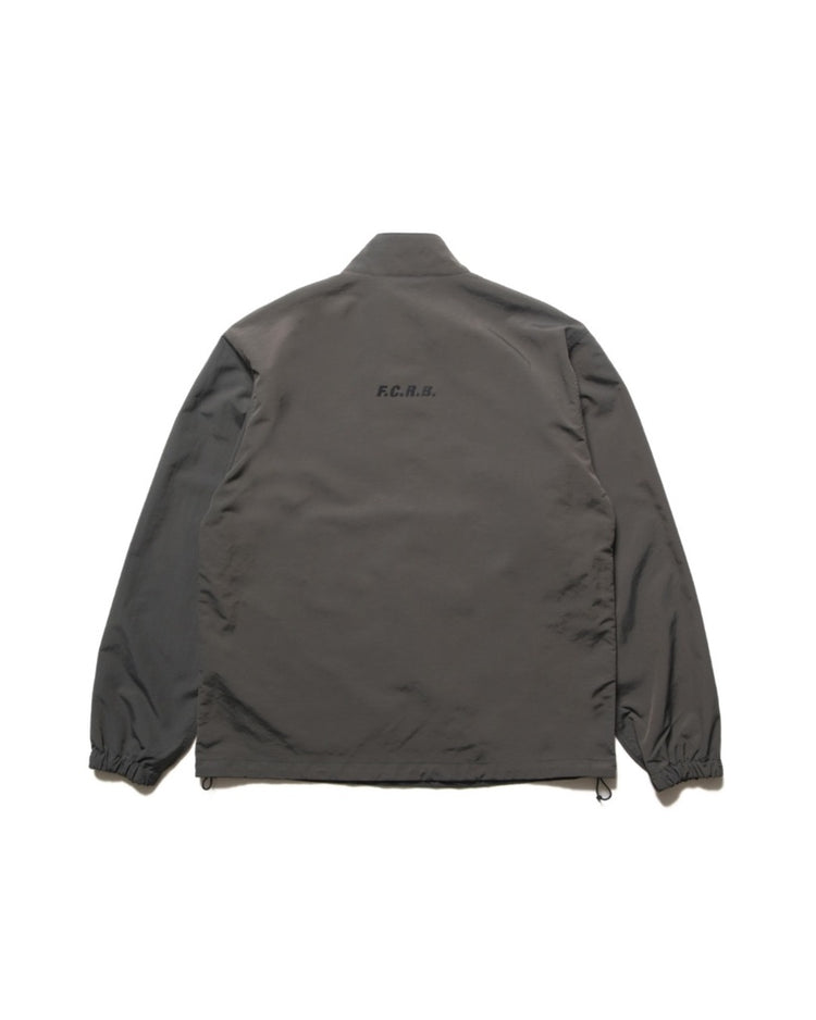 F.C.Real Bristol / NYLON QUARTER-ZIP BLOUSON / CHARCOAL GRAY / FCRB-252051